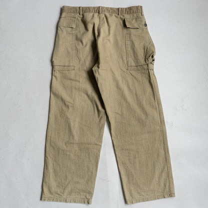 WAREHOUSE U.S. ARMY Herringbone Cargo Pants Size 36
