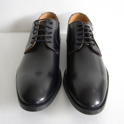 REGAL Black Plain Toe Leather Shoes Size 9