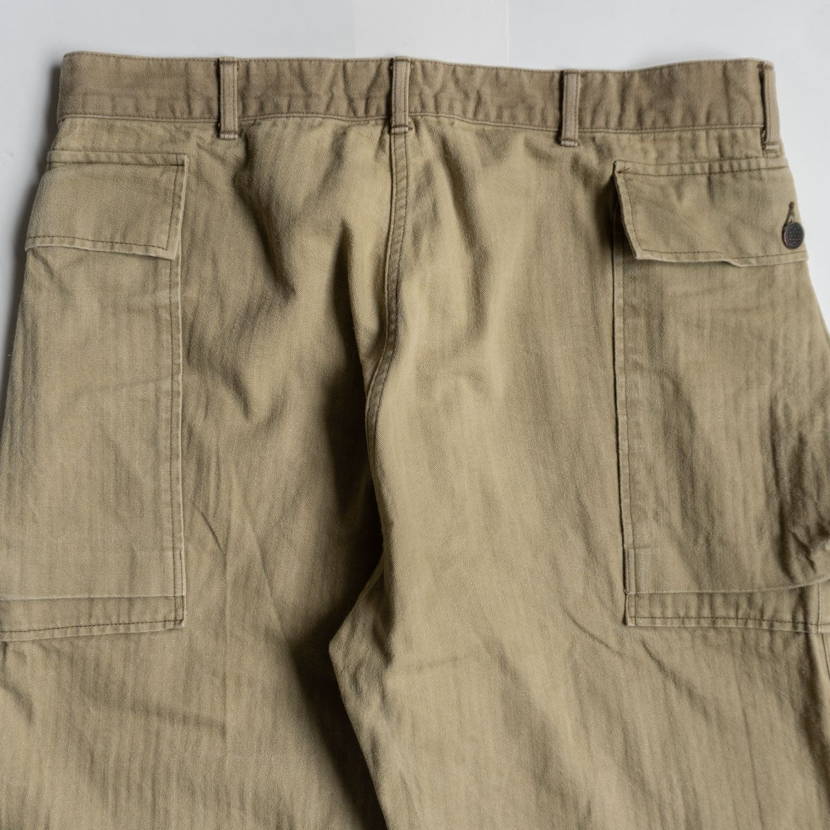WAREHOUSE U.S. ARMY Herringbone Cargo Pants Size 36