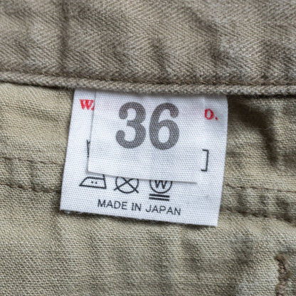 WAREHOUSE U.S. ARMY Herringbone Cargo Pants Size 36