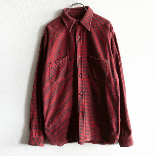 THE FLAT HEAD Flannel Check Shirt Size XS