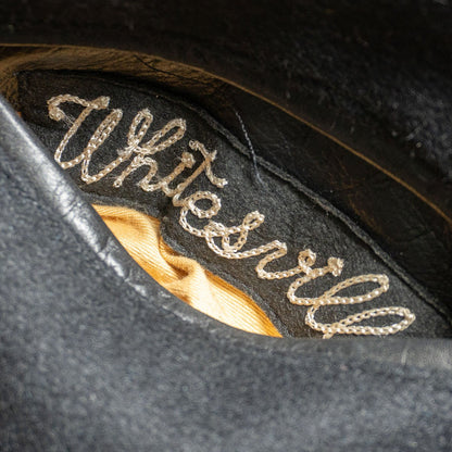 WHITESVILLE Full-Deco Leather Sleeve Varsity Jacket Size 40