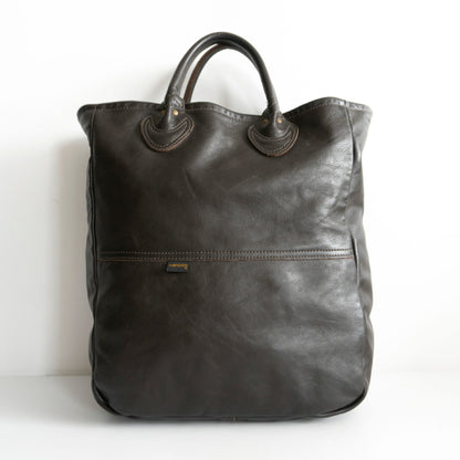 VANSON All Leather Tote Bag Brown Size ONE SIZE