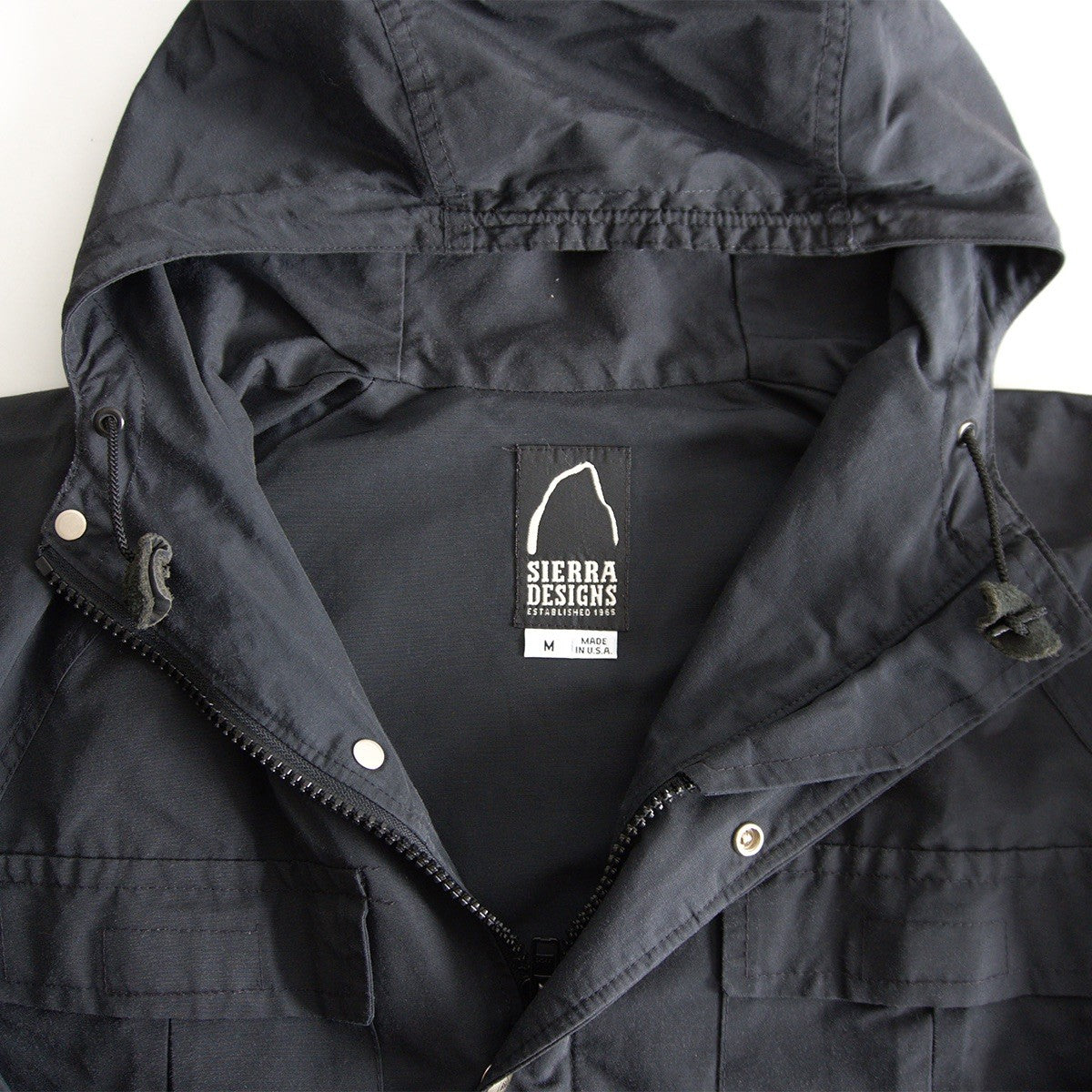 Sierra Designs USA 60/40 Cloth Mountain Parka Black Size M