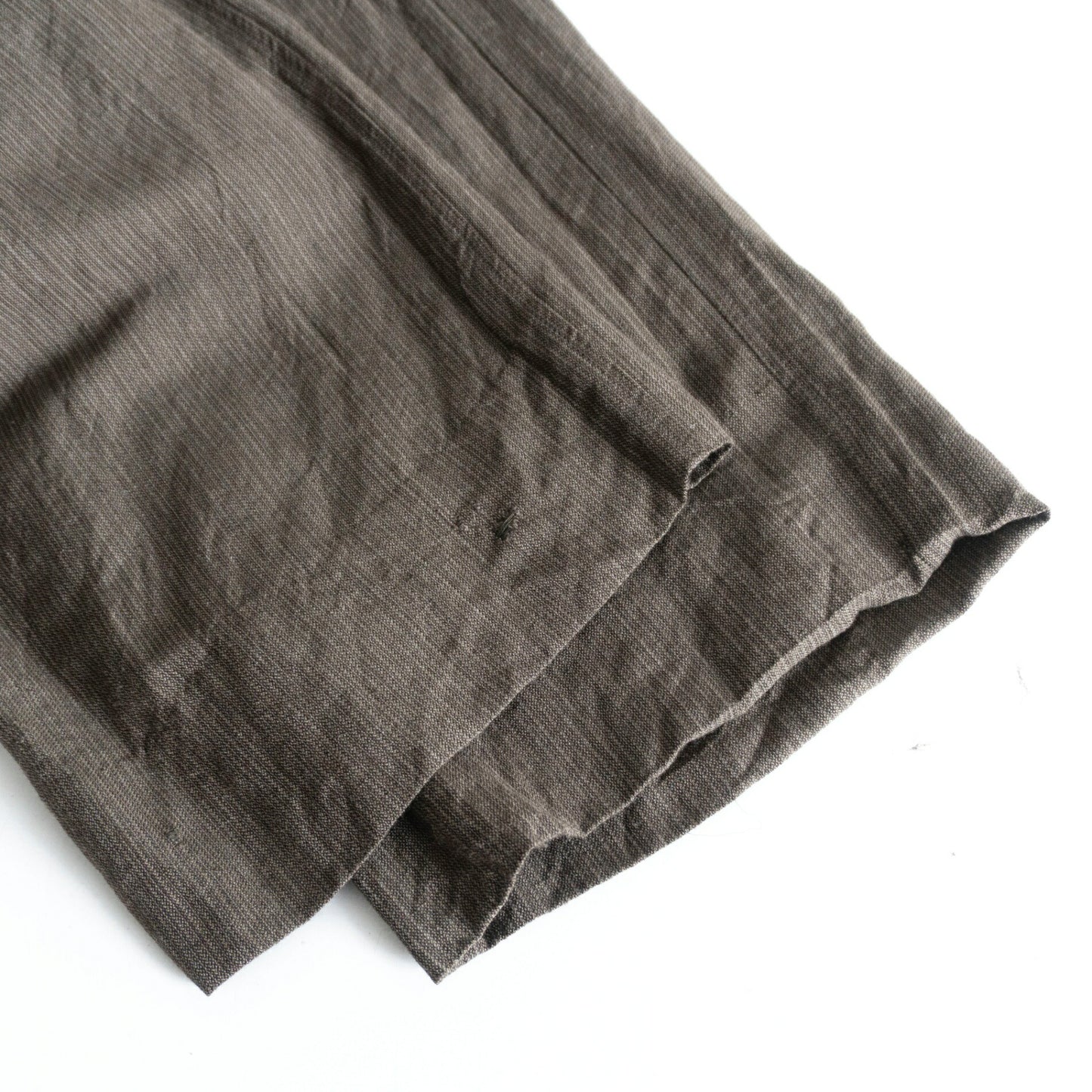 PAUL HARNDEN Wool Linen Wide Trousers Size 28