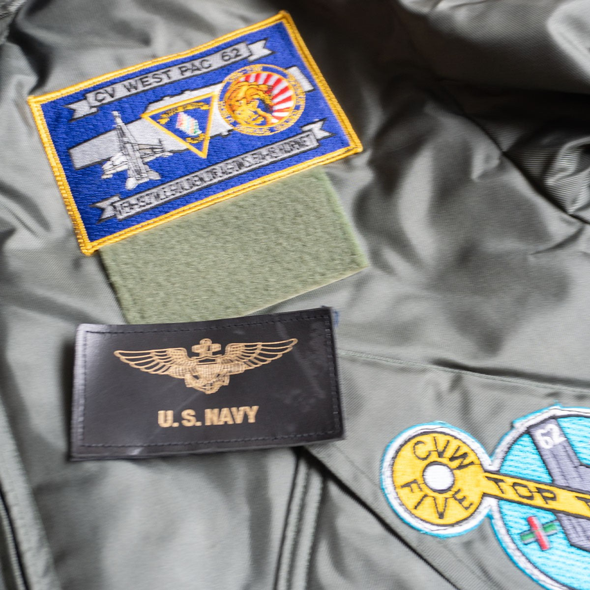 US ARMY USAF 90s CWU-45/P Military Flight Jacket Size L