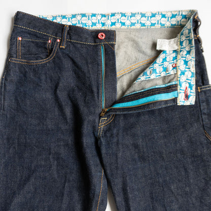 CUNE 5-Rabbit Graphic Denim Pants Size 36
