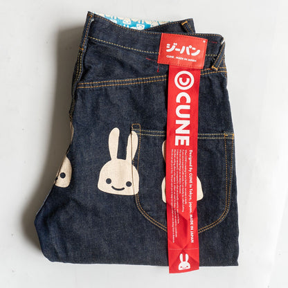 CUNE 5-Rabbit Graphic Denim Pants Size 36