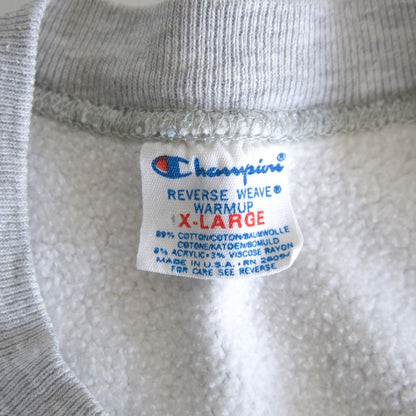 CHAMPION 80s Reverse Weave Harvard Sweatshirt Size XL