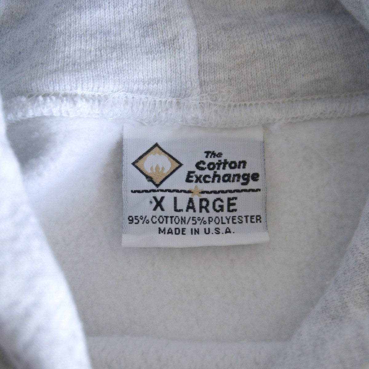 The Cotton Exchange 90s Princeton Hoodie Made in USA Size XL