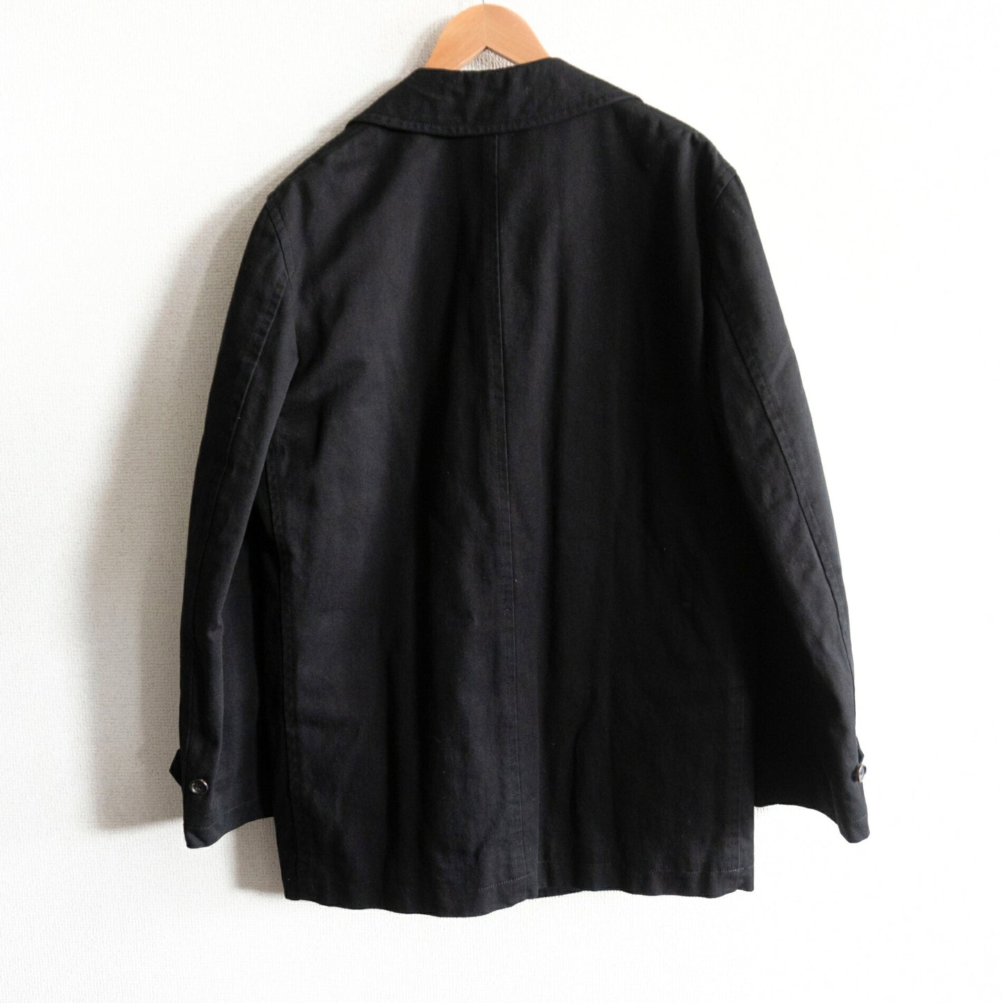 COMME des GARCONS HOMME AD2003 Garment Washed Peacoat Size
