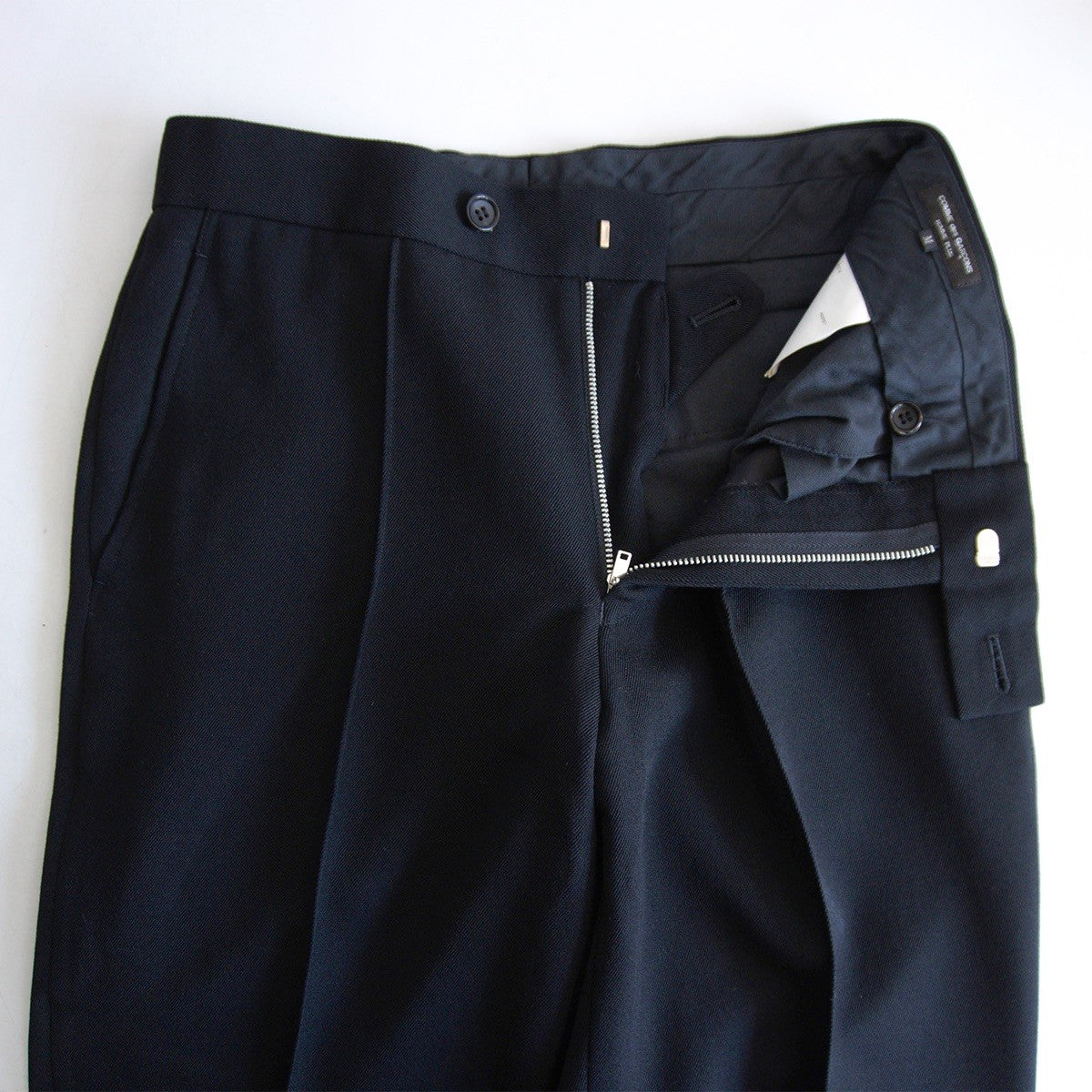 COMME des GARCONS HOMME AD2001 One-Pleat Slacks Size 32