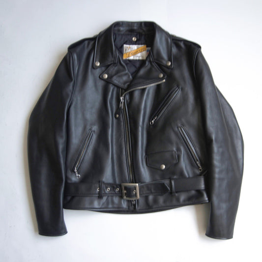SCHOTT 618 Double Rider Leather Jacket Made in USA Size XS