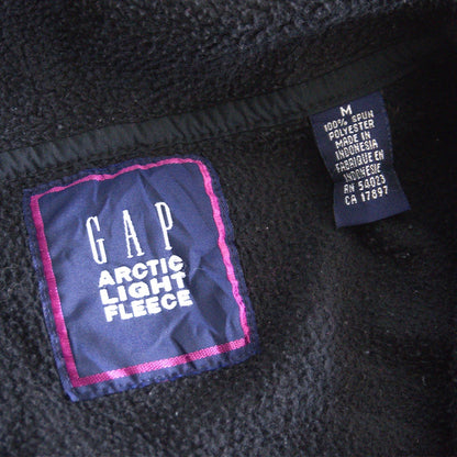 OLD GAP 90s Snap-T Fleece Pullover Size M