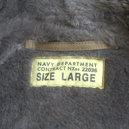 BUZZ RICKSON N-1 Deck Jacket Alpaca Lined Size L