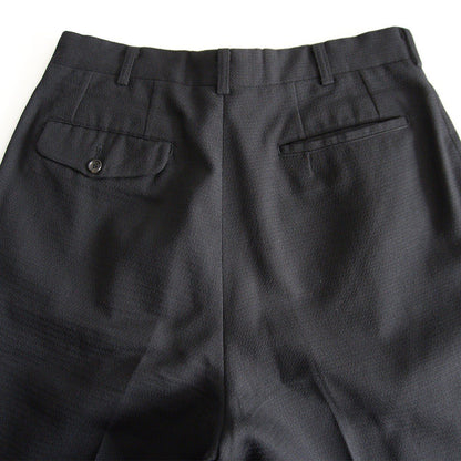 COMME des GARCONS HOMME 90s Jacquard Black Trousers Size 32