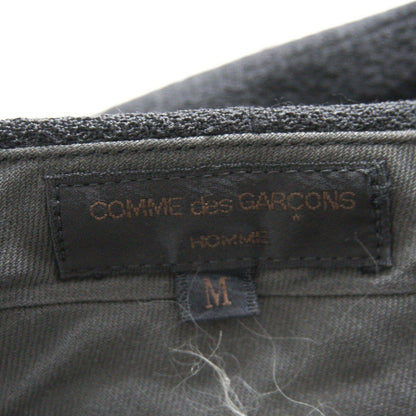 COMME des GARCONS HOMME 90s Jacquard Black Trousers Size 32