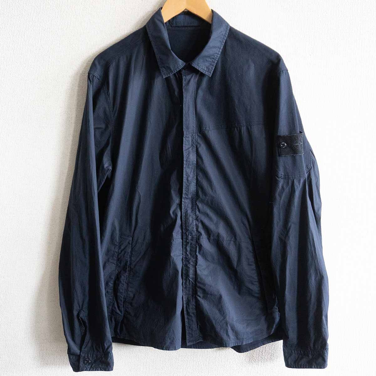 STONE ISLAND 18SS Ghost Piece Overshirt Jacket Size L