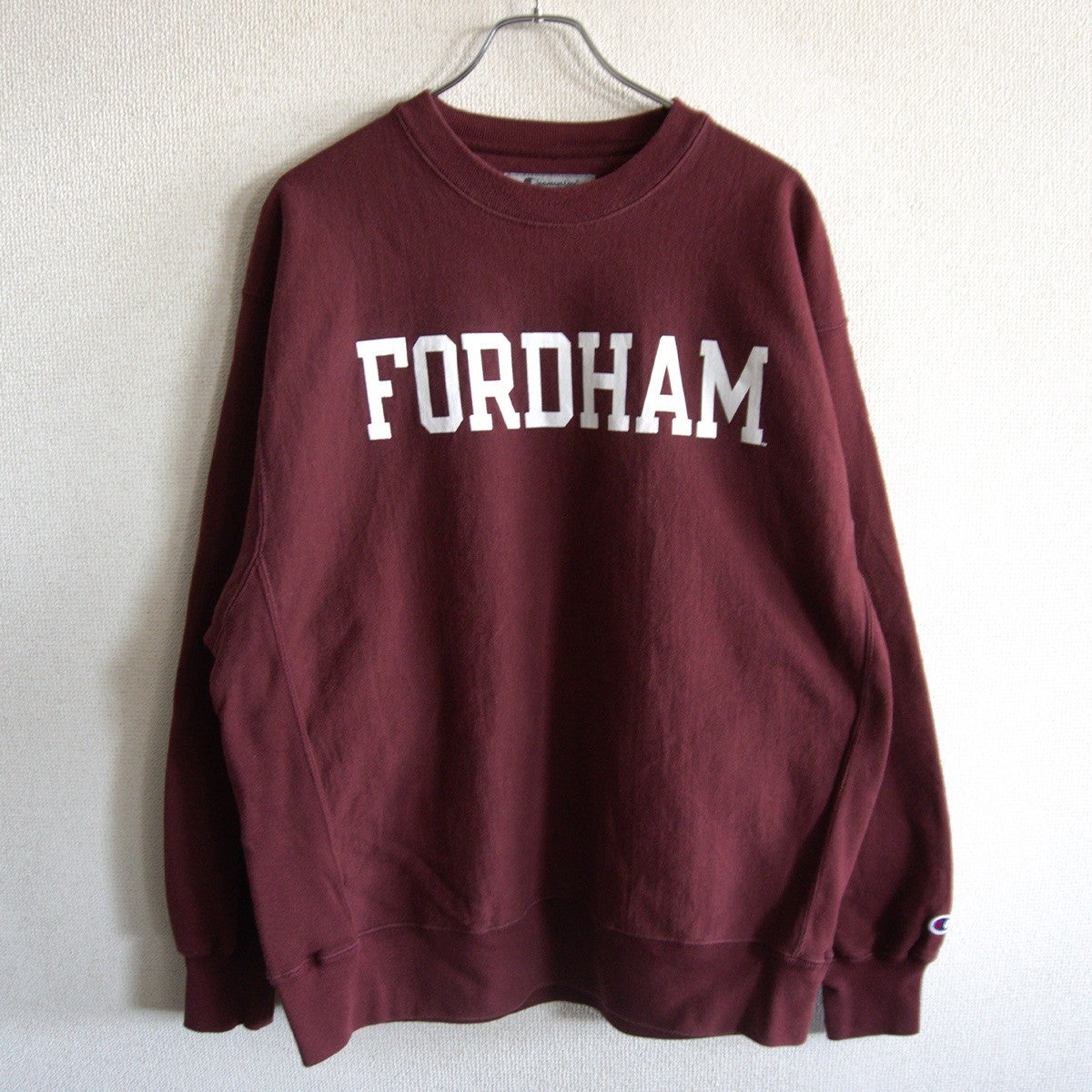CHAMPION Premium Reverse Weave Collegiate Sweatshirt Size L