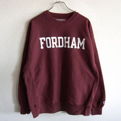 CHAMPION Premium Reverse Weave Collegiate Sweatshirt Size L