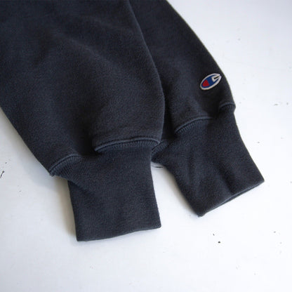 CHAMPION Premium Reverse Weave Black Sweatshirt Size XL