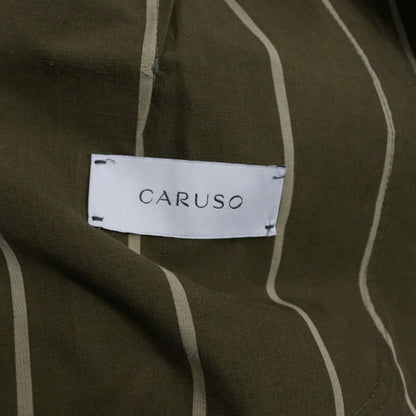 CARUSO S/S Cotton Linen Silk Jacket Khaki Size 46