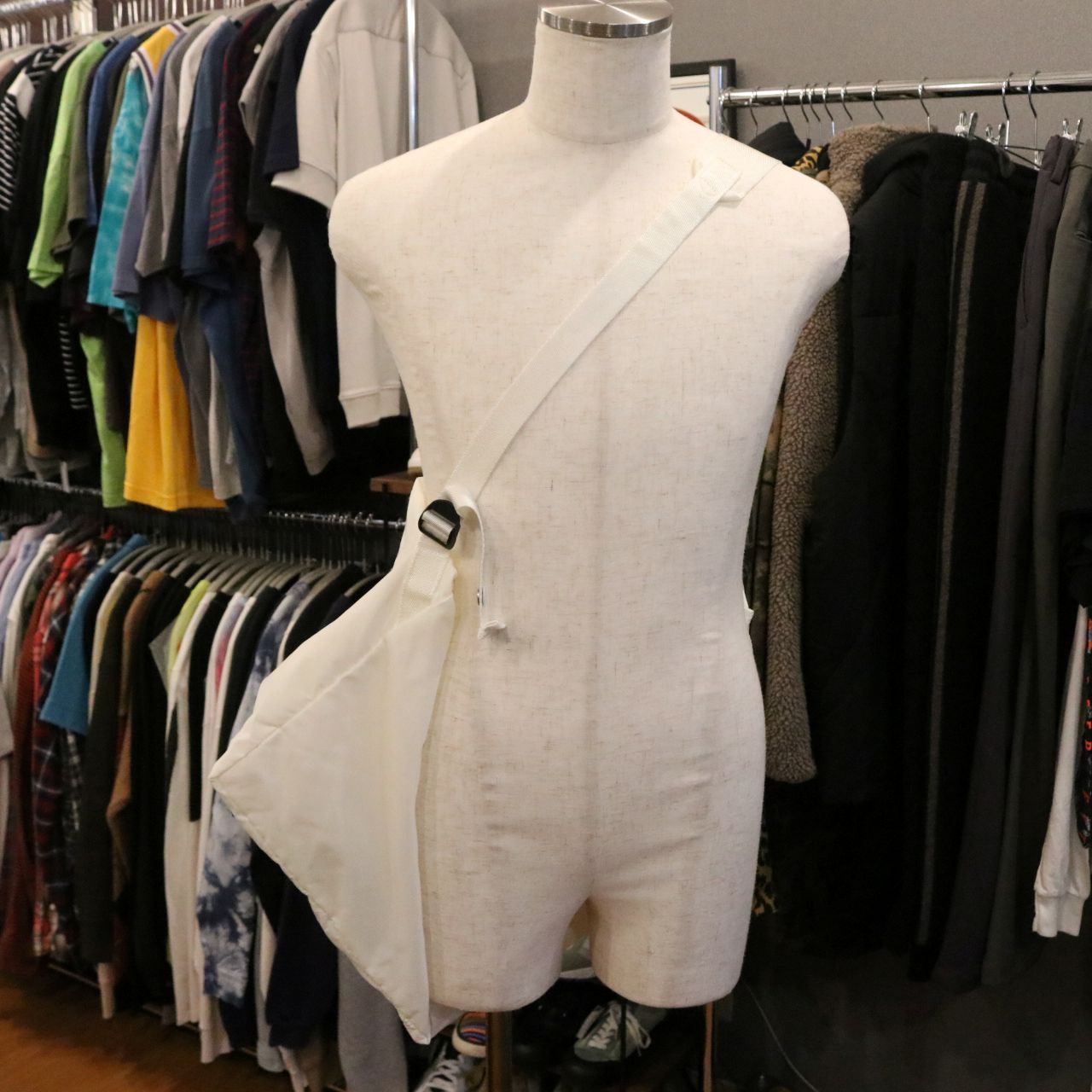 PORTER x White Backpack White Size H50/W44/D31
