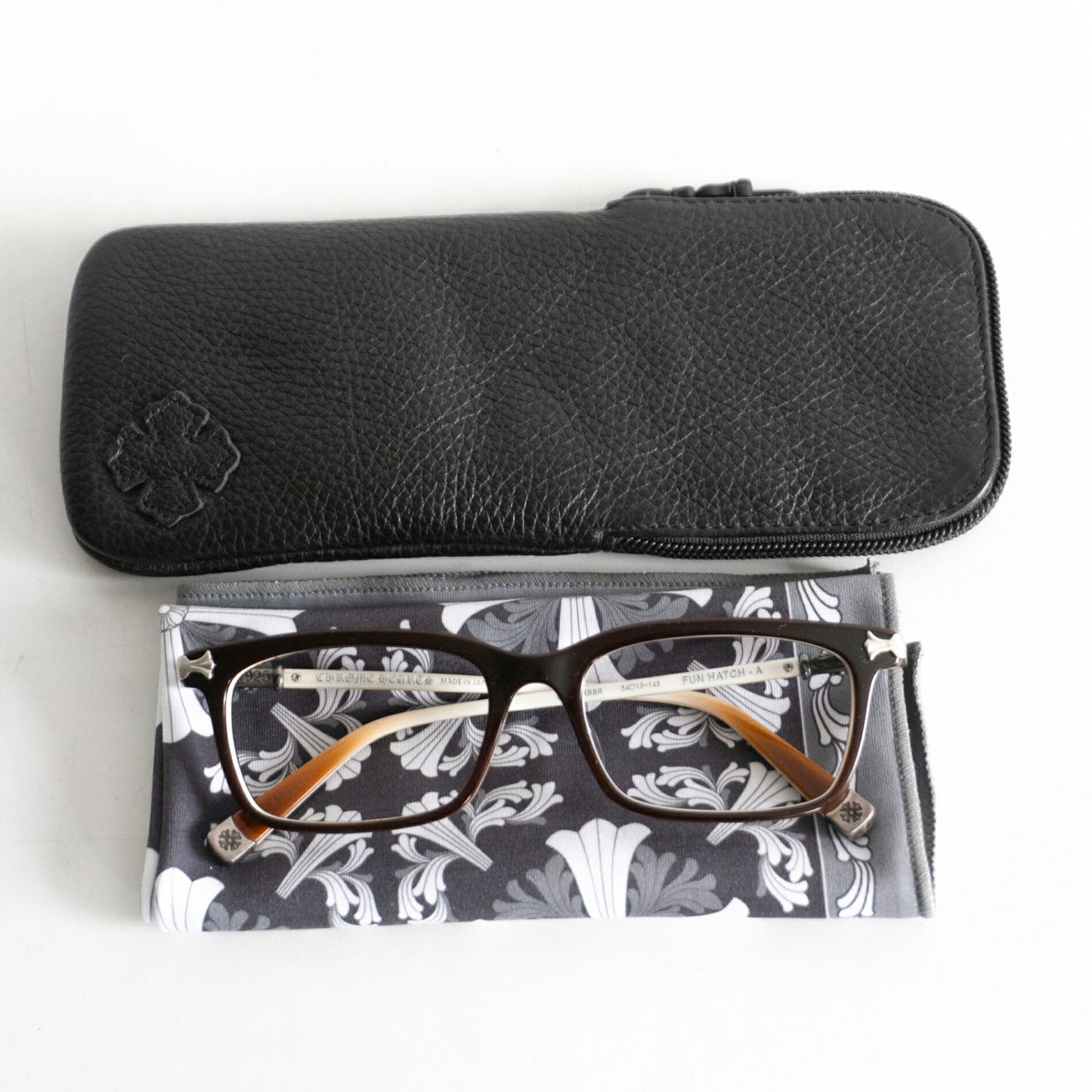 CHROME HEARTS FUN HATCH Glasses Frame Size ONE SIZE