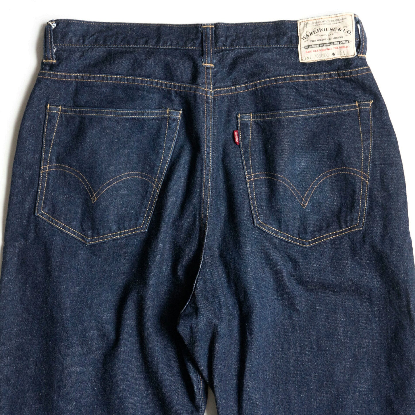 WAREHOUSE Lot 70501XX Dark Indigo Denim Pants Size 33