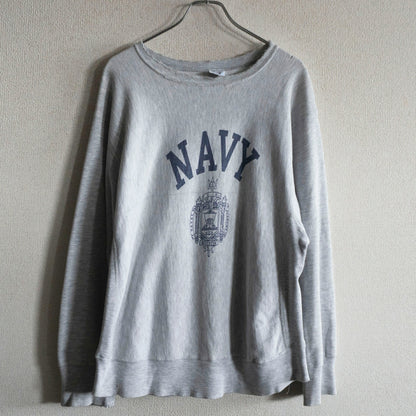 CHAMPION 80s USA-Made Navy Reverse Weave Sweatshirt Size L