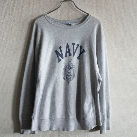 CHAMPION 80s USA-Made Navy Reverse Weave Sweatshirt Size L