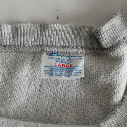 CHAMPION 80s USA-Made Navy Reverse Weave Sweatshirt Size L