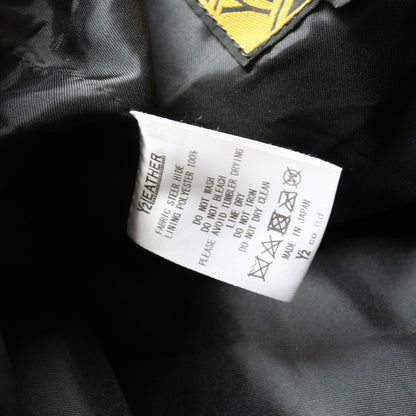 Y'2 LEATHER Black Steerhide Leather Pants Size 33