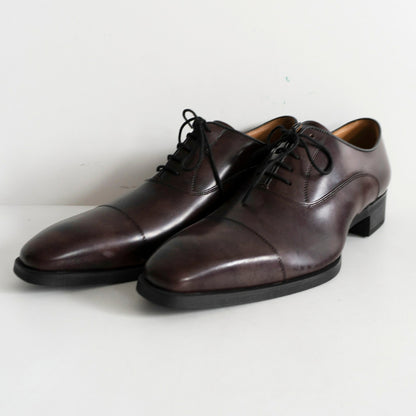 REGAL Brown Straight Tip Leather Shoes Size 8