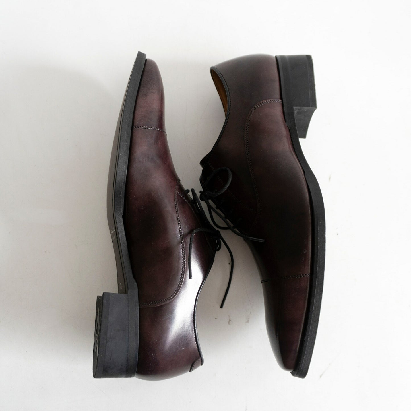 REGAL Brown Straight Tip Leather Shoes Size 8