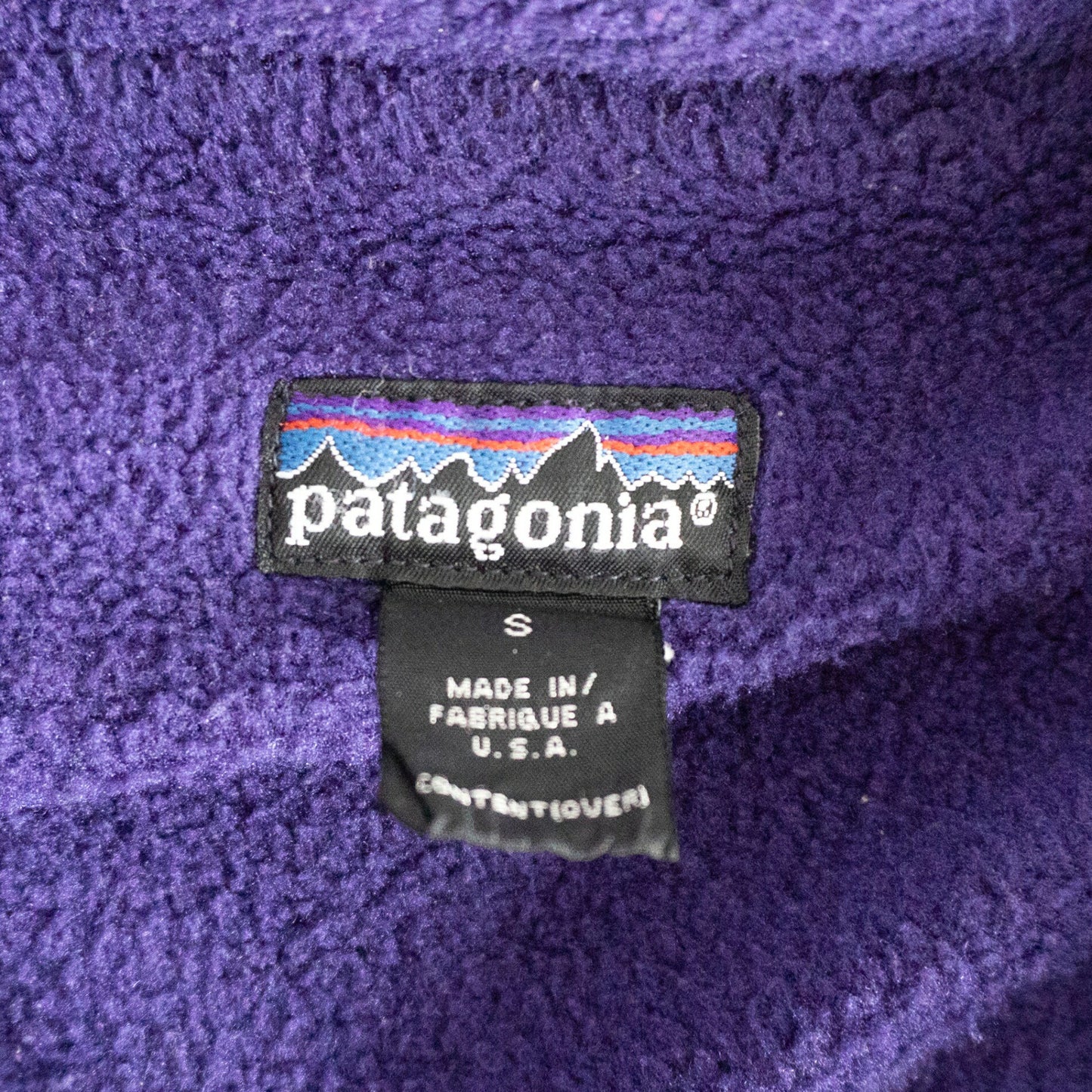PATAGONIA 90s USA Made Softshell Capilene Jacket Size S