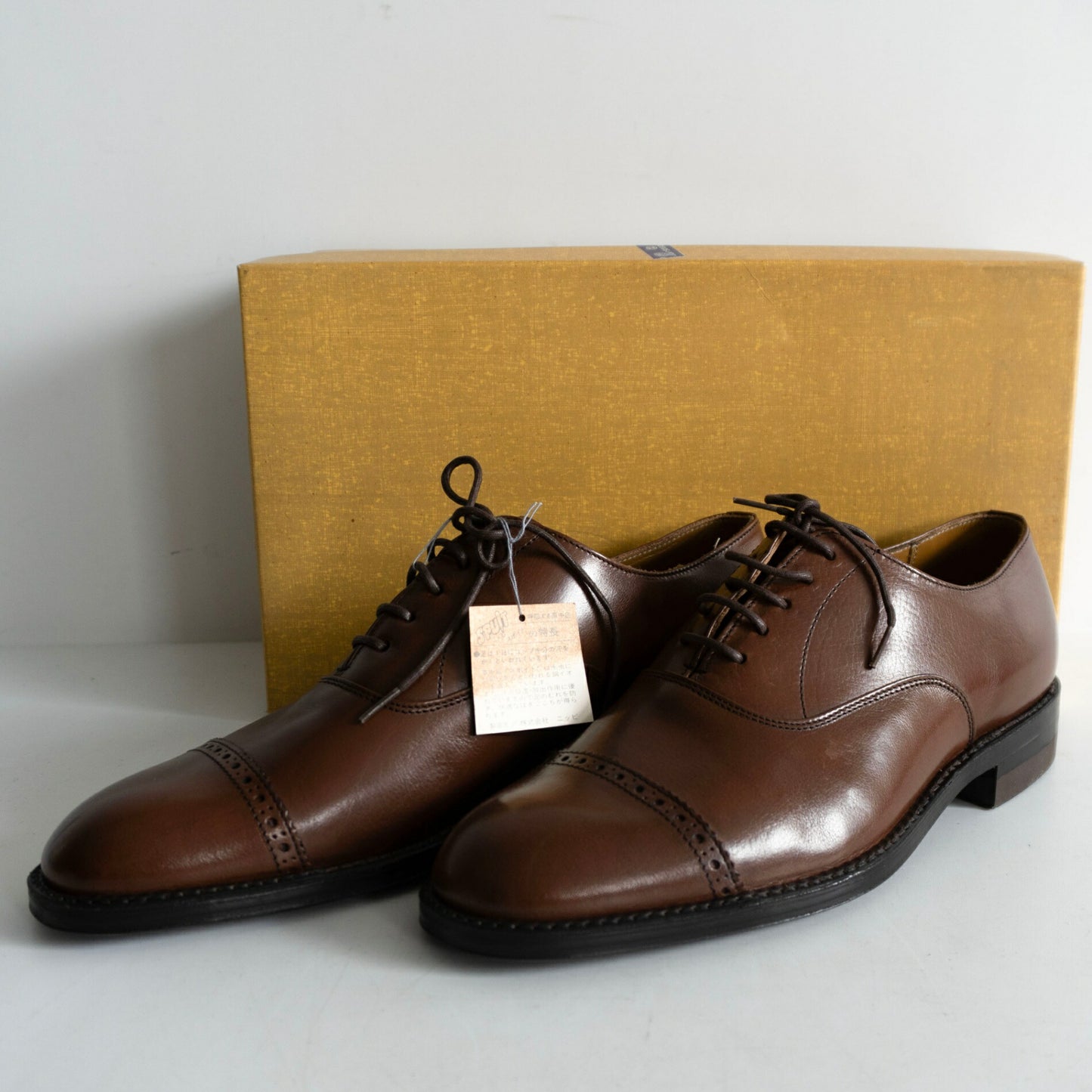REGAL Straight Tip Leather Shoes Made in Japan Size 25EE