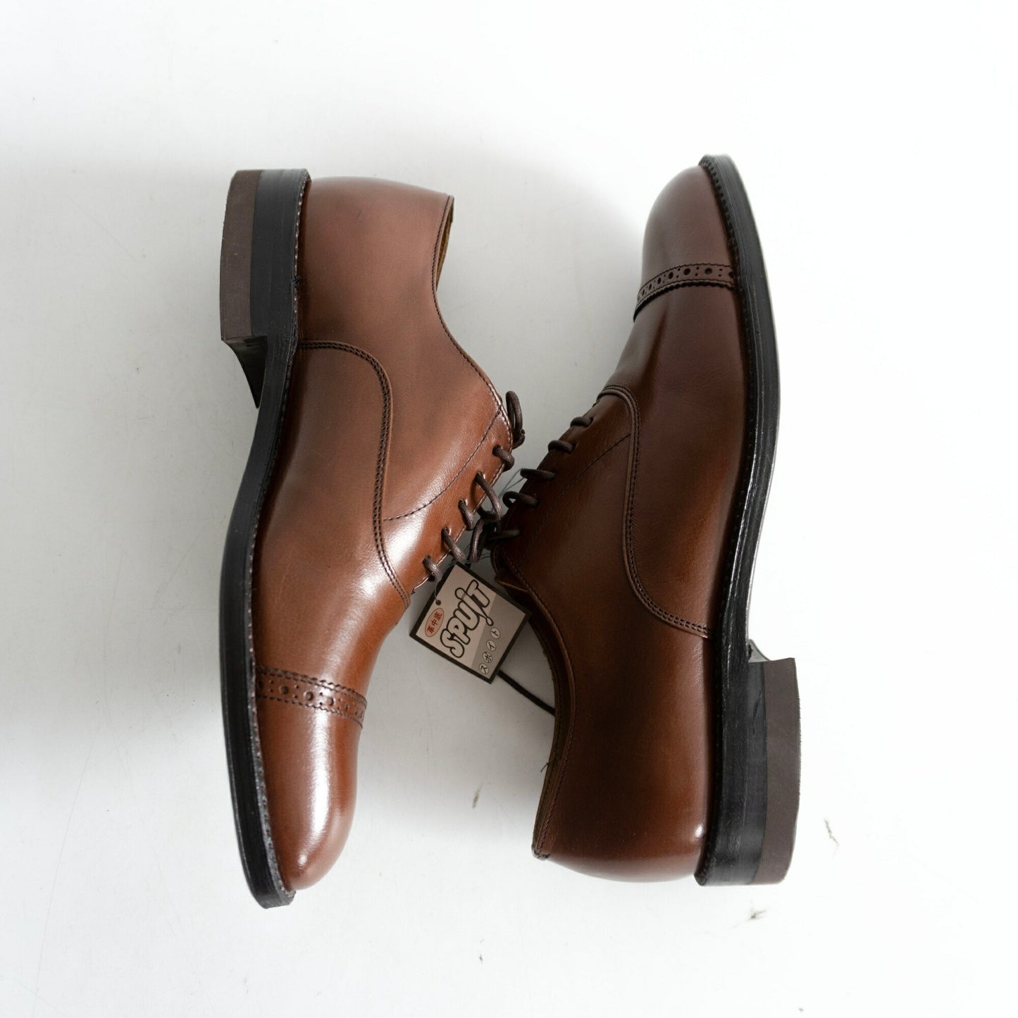 REGAL Straight Tip Leather Shoes Made in Japan Size 25EE