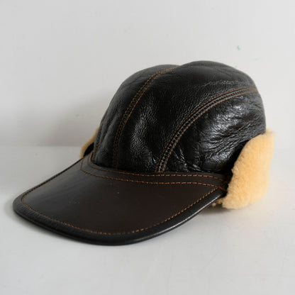 THE REAL MCCOY'S B-2 Mouton Flight Cap Size ONE SIZE