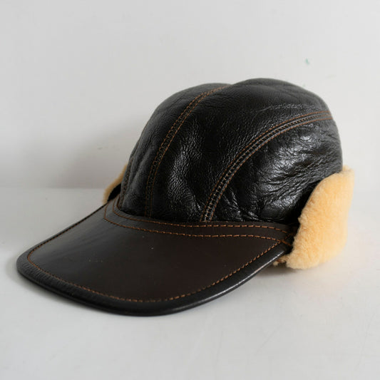 THE REAL MCCOY'S B-2 Mouton Flight Cap Size ONE SIZE
