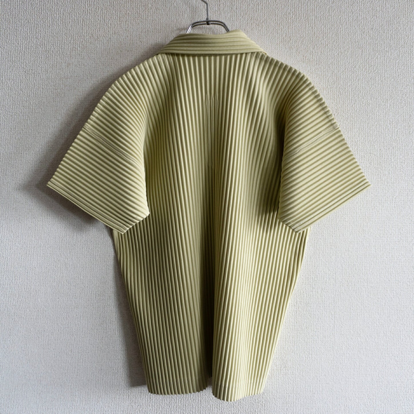 HOMME PLISSE ISSEY MIYAKE Pleated Shirt Yellow Size M