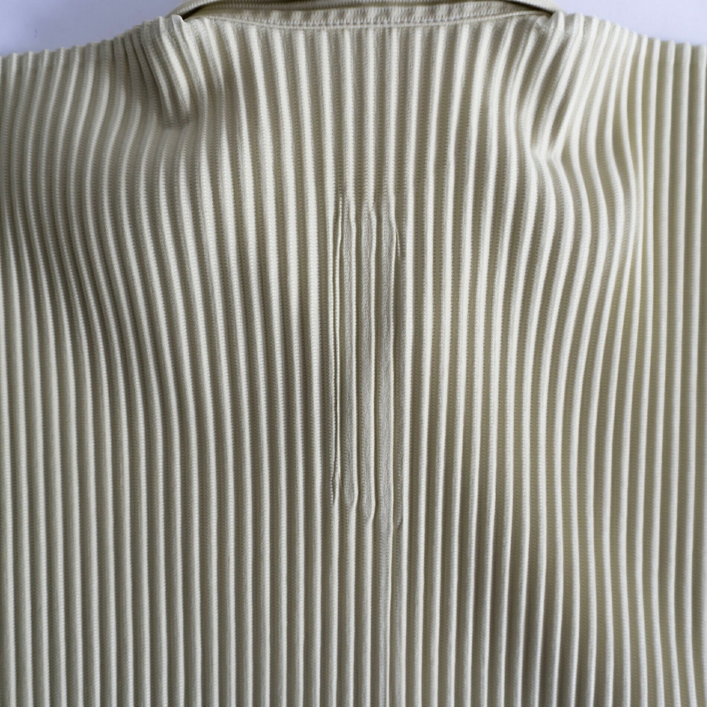 HOMME PLISSE ISSEY MIYAKE Pleated Shirt Yellow Size M