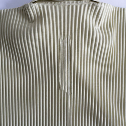 HOMME PLISSE ISSEY MIYAKE Pleated Shirt Yellow Size M