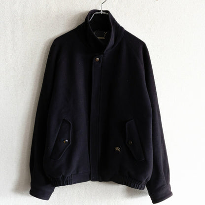 BURBERRYS Wool Swing Jacket Navy Size L
