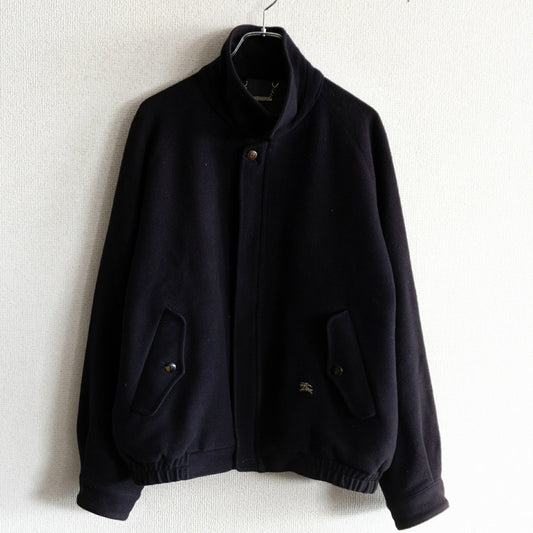 BURBERRYS Wool Swing Jacket Navy Size L