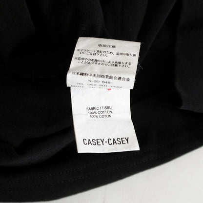 CASEY CASEY Oliver ML Jers Cotton Long Sleeve T-Shirt Black Size L
