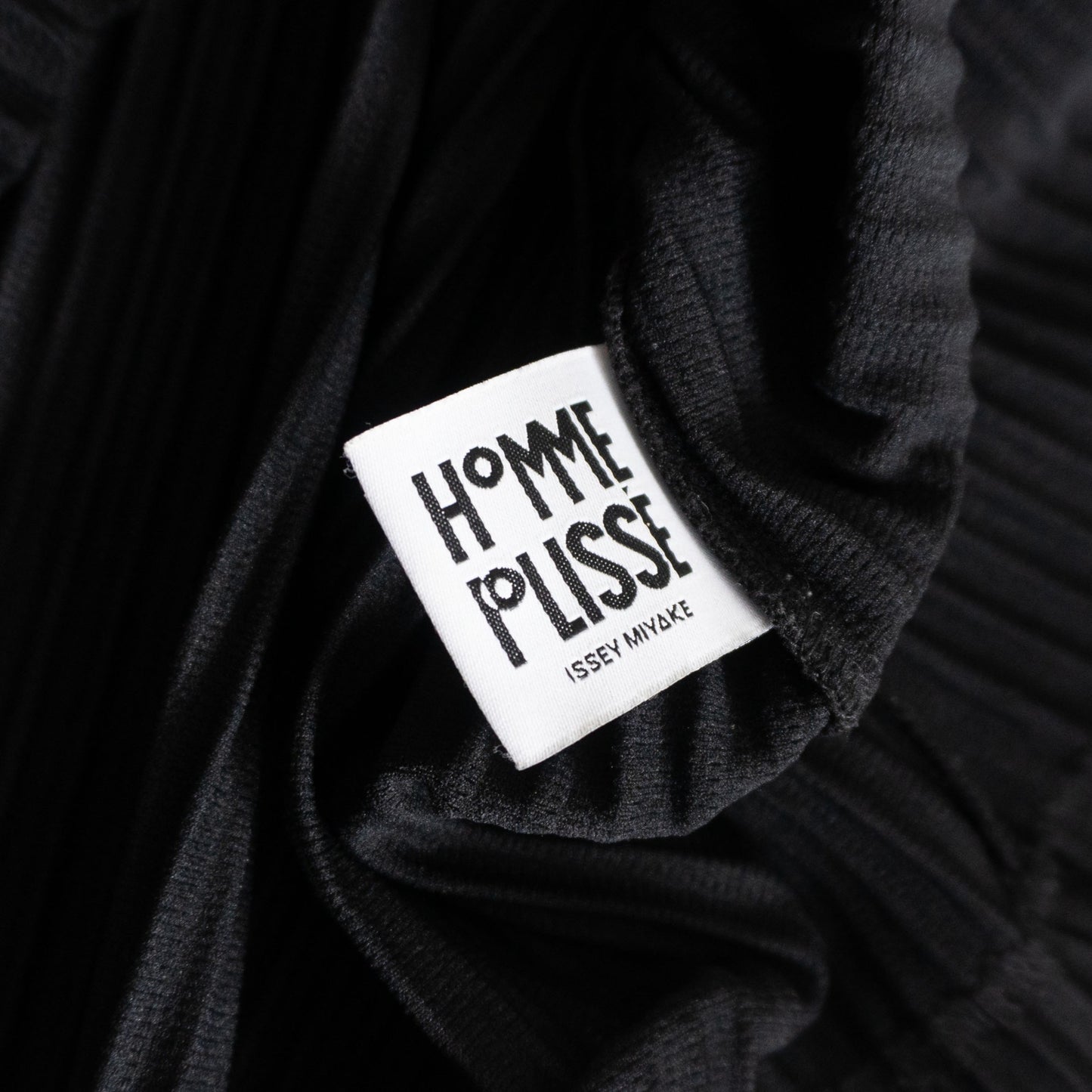 HOMME PLISSE ISSEY MIYAKE Pleated Vest Black Size L