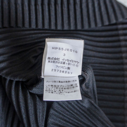 HOMME PLISSE ISSEY MIYAKE Pleated Vest Black Size L