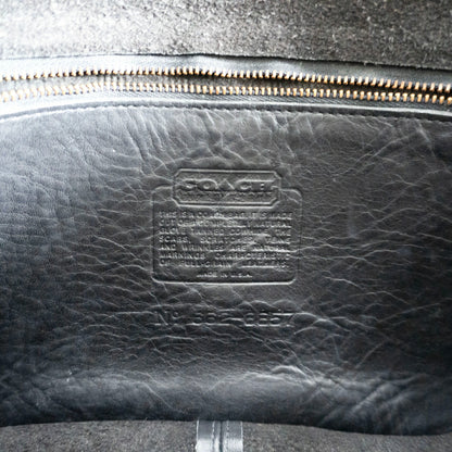 OLD COACH Leather Turn-Lock Shoulder Bag Black Size ONE SIZE