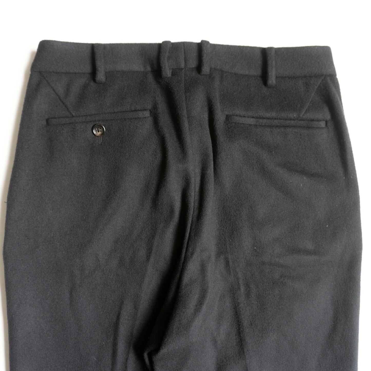 PORTER CLASSIC Baby Cashmere Tailored Pants Black Size 34